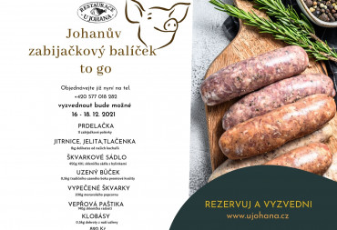 ZABIJAČKOVÝ BALÍČEK TO GO (16. - 18. 12. 2021)  