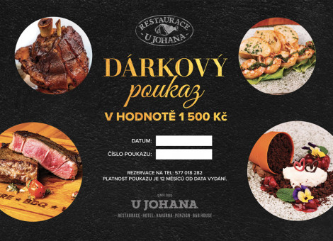 Poukaz 1 500 Kč